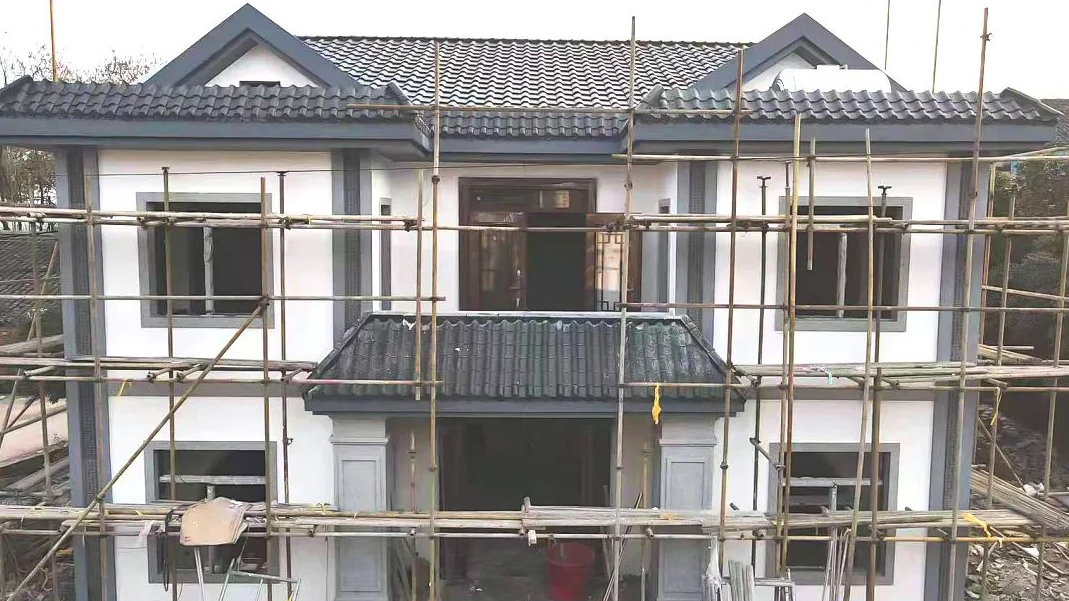 尊龙官方网站首页无机涂料助力湖南衡阳农村别墅家装项目